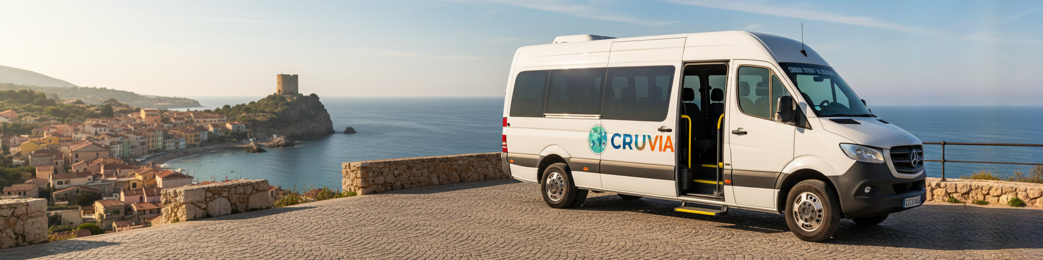 Van per escursioni durante la crociera