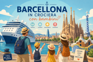 Barcellona in crociera con bambini