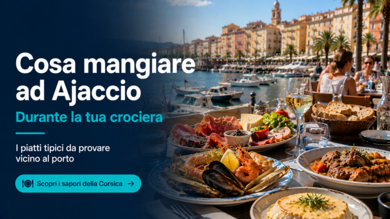 Cosa mangiare ad Ajaccio durante la crociera