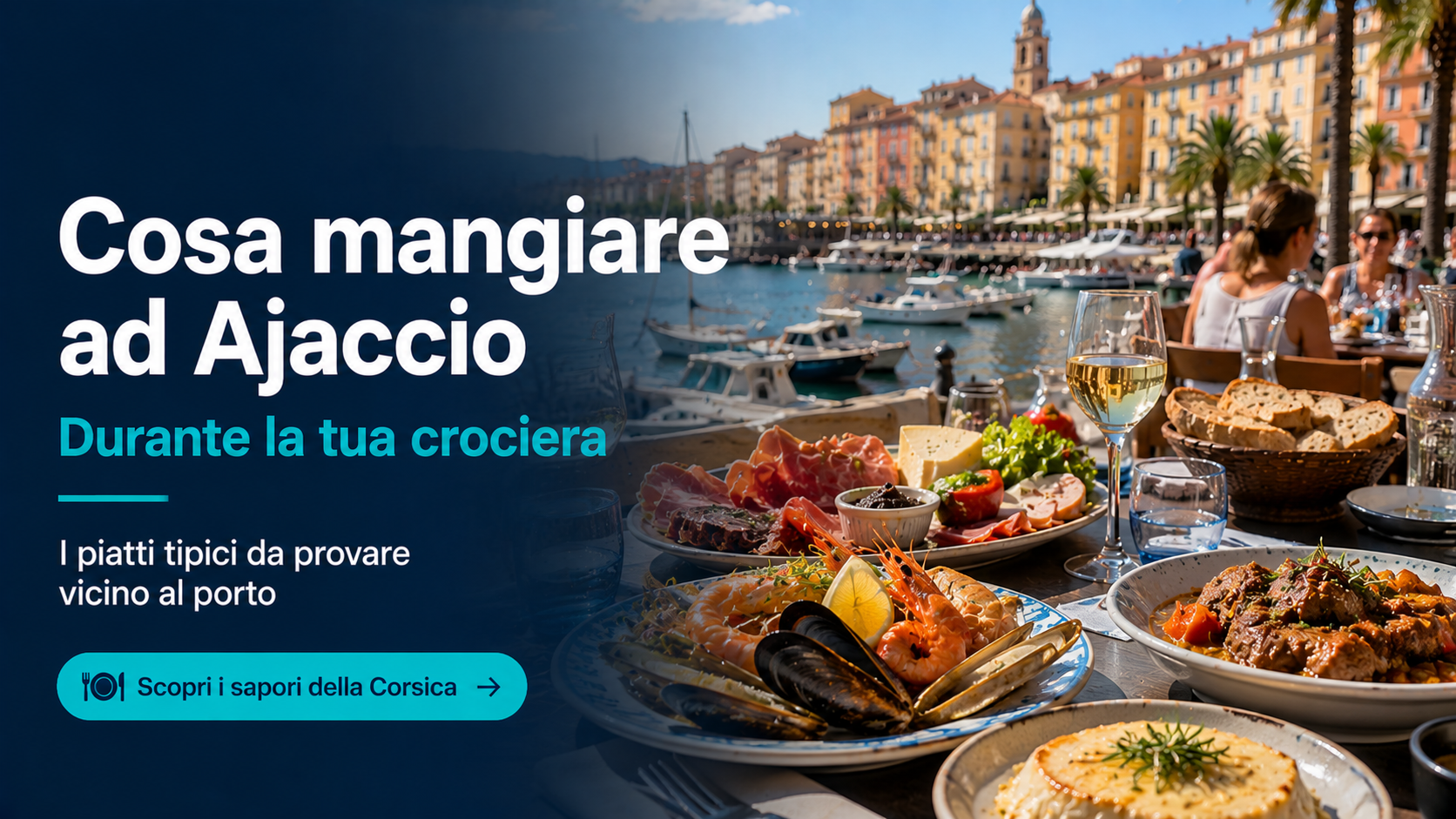 Cosa mangiare ad Ajaccio durante la crociera