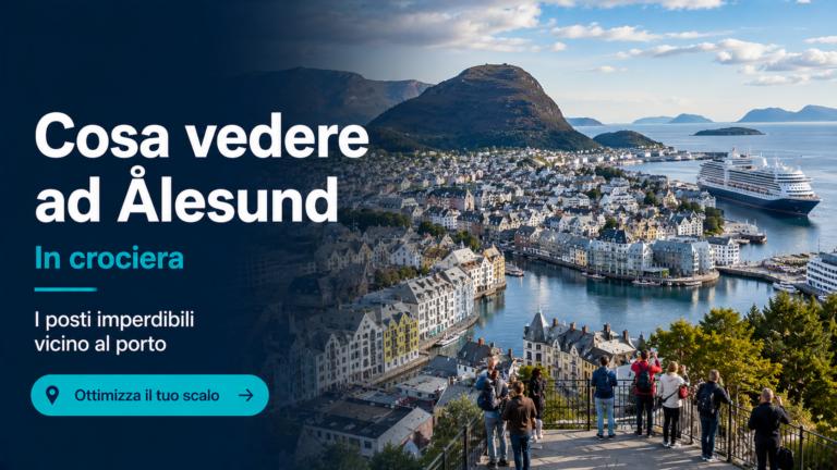 Cosa vedere Alesund in Crociera Itinerario di 1 Giorno dal porto