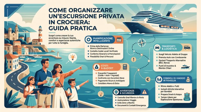 Come Organizzare un'Escursione Privata in Crociera: Guida Pratica