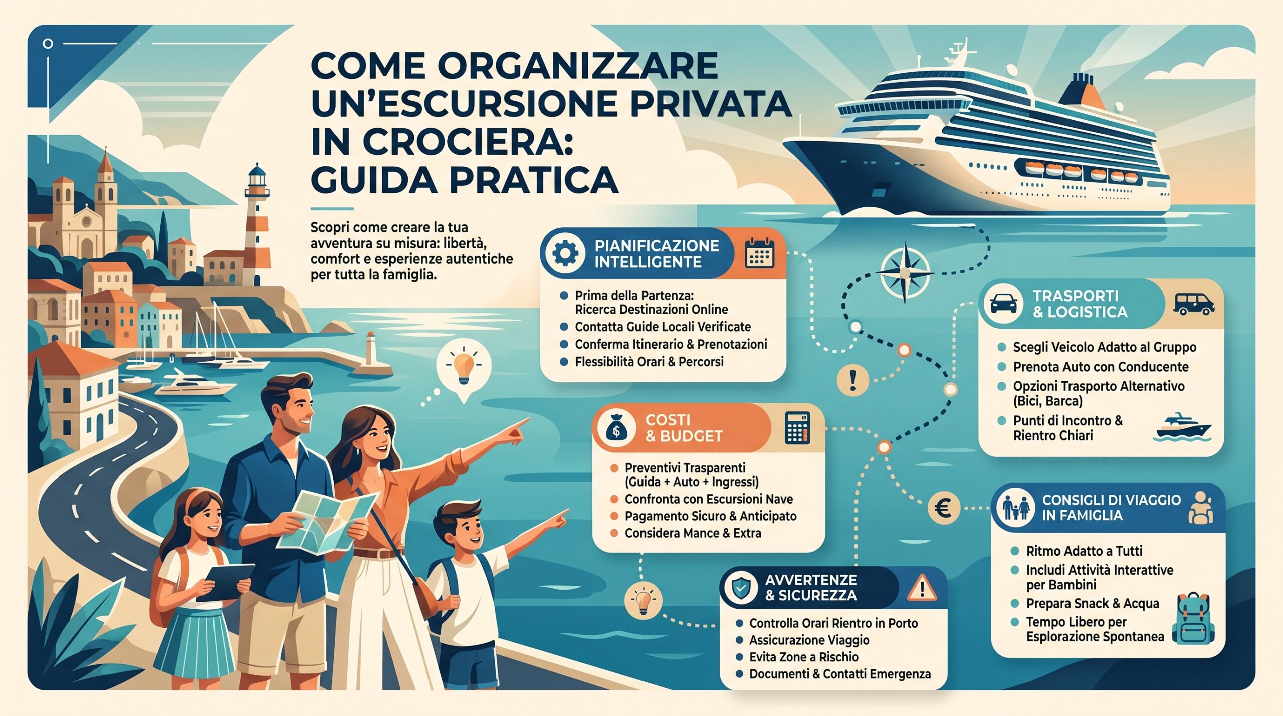 Come Organizzare un'Escursione Privata in Crociera: Guida Pratica