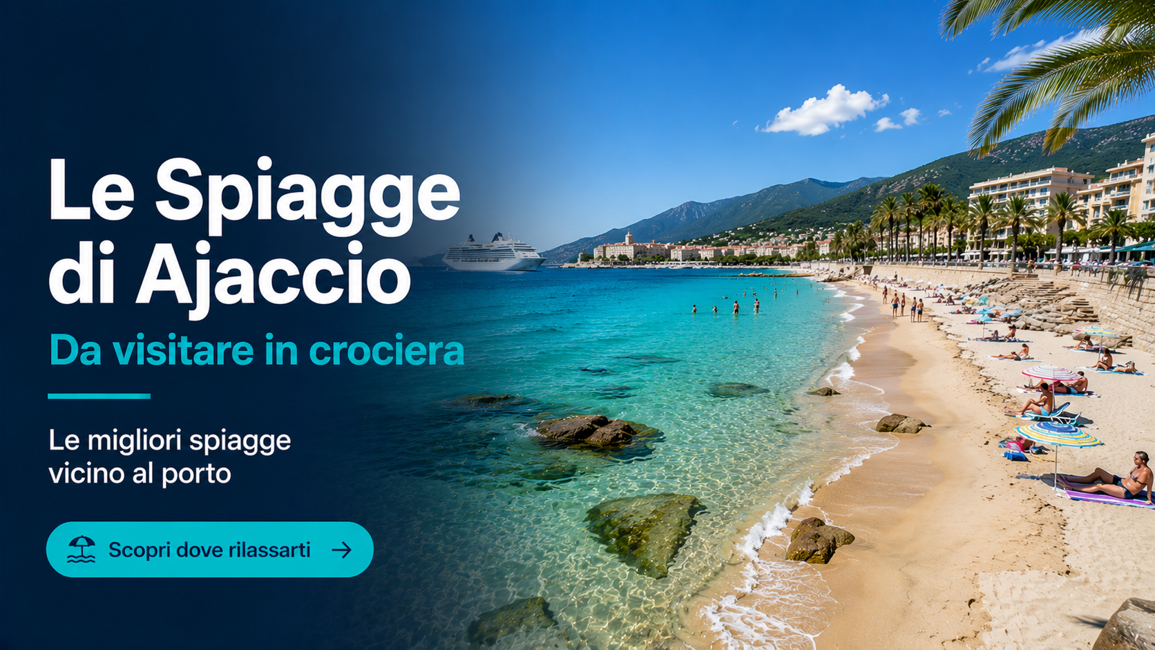 Le Spiagge di Ajaccio da Visitare in Crociera