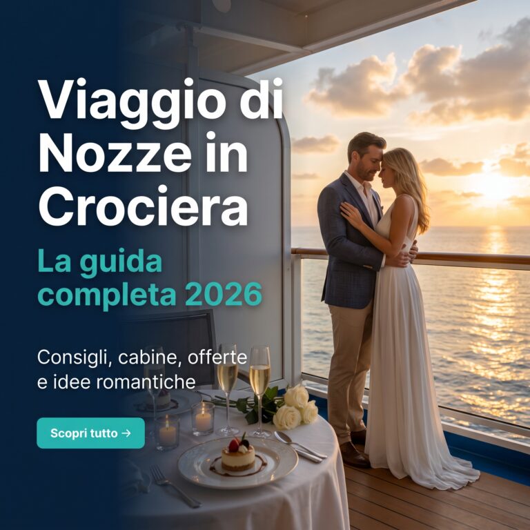 Viaggio di nozze in crociera 2026 le migliori destinazioni e compagnie
