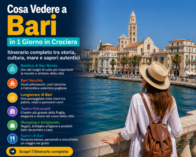 Cosa Vedere a Bari in 1 Giorno in Crociera