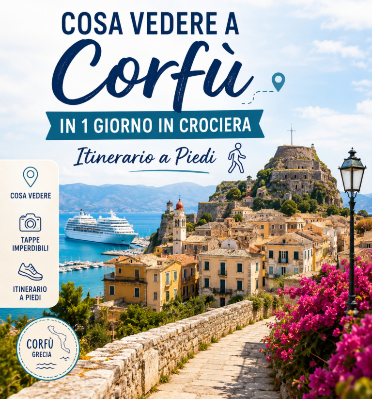 Cosa Vedere a Corfù in 1 Giorno in Crociera Itinerario a Piedi