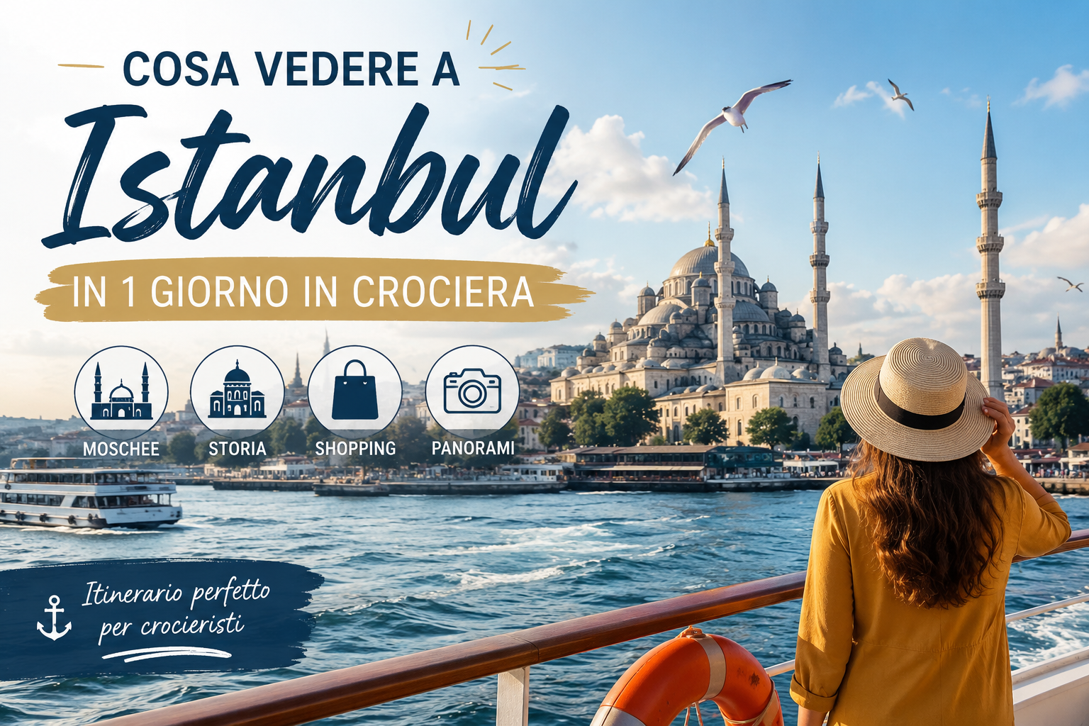 Cosa Vedere a Istanbul in 1 Giorno in Crociera