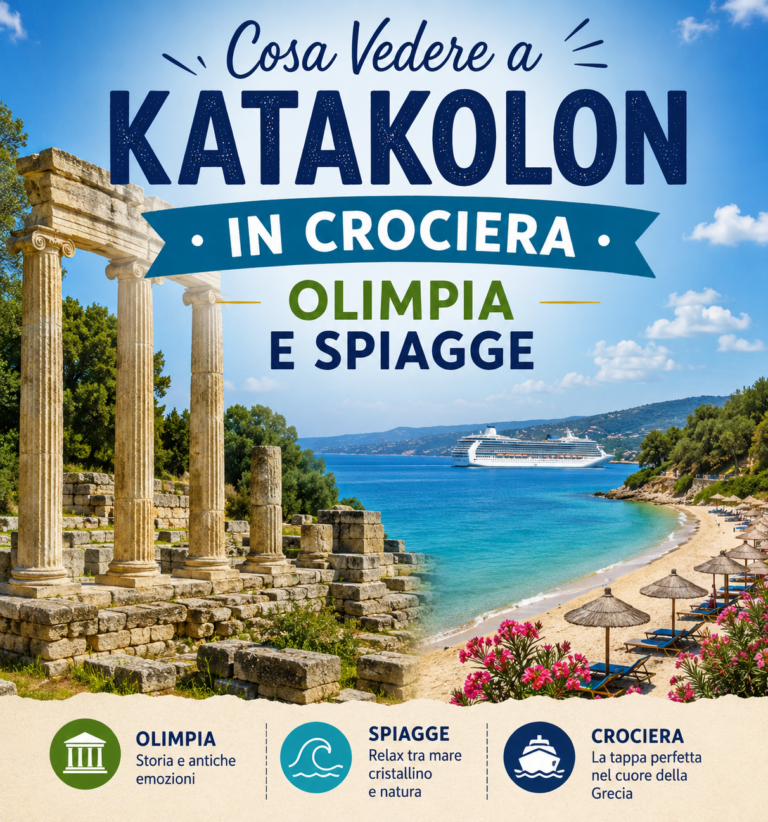Cosa Vedere a Katakolon in Crociera Olimpia e Spiagge