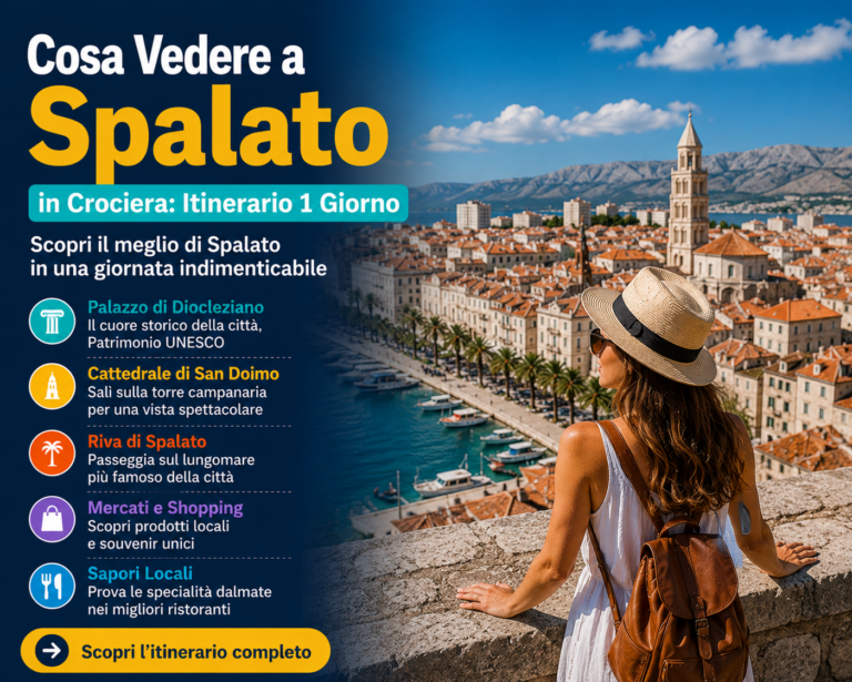 Cosa Vedere a Spalato in Crociera Itinerario 1 Giorno