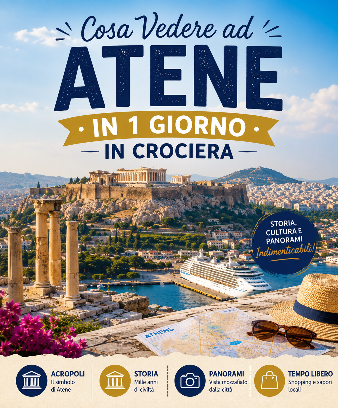 Cosa Vedere ad Atene in 1 Giorno in Crociera