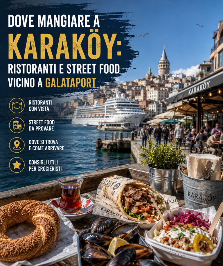 Dove mangiare a Karaköy ristoranti e street food vicino a Galataport