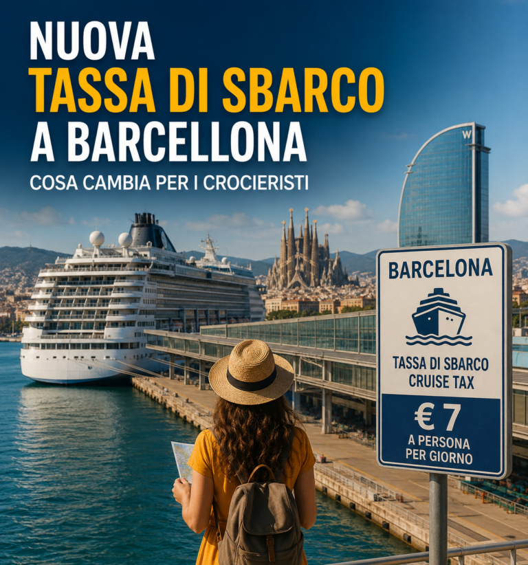 Nuova Tassa di Sbarco a Barcellona per i Crocieristi Costi e Regole 2026