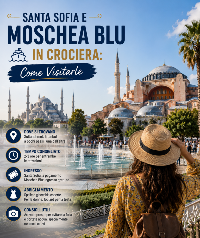 Santa Sofia e Moschea Blu in Crociera Come Visitarle