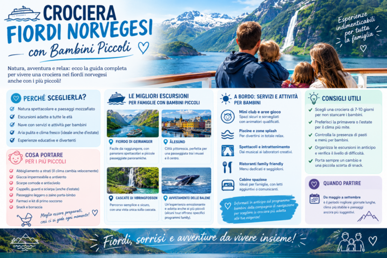 Crociera Fiordi Norvegesi con Bambini Piccoli